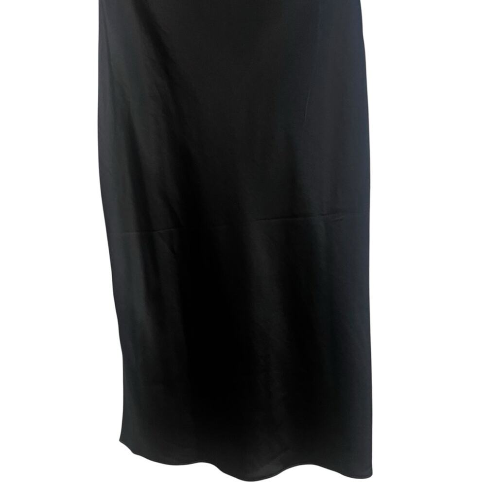 Express Black Slip Dress NWT | Size Large | Minimalist Unlined Spaghetti Strap - Picture 8 of 11